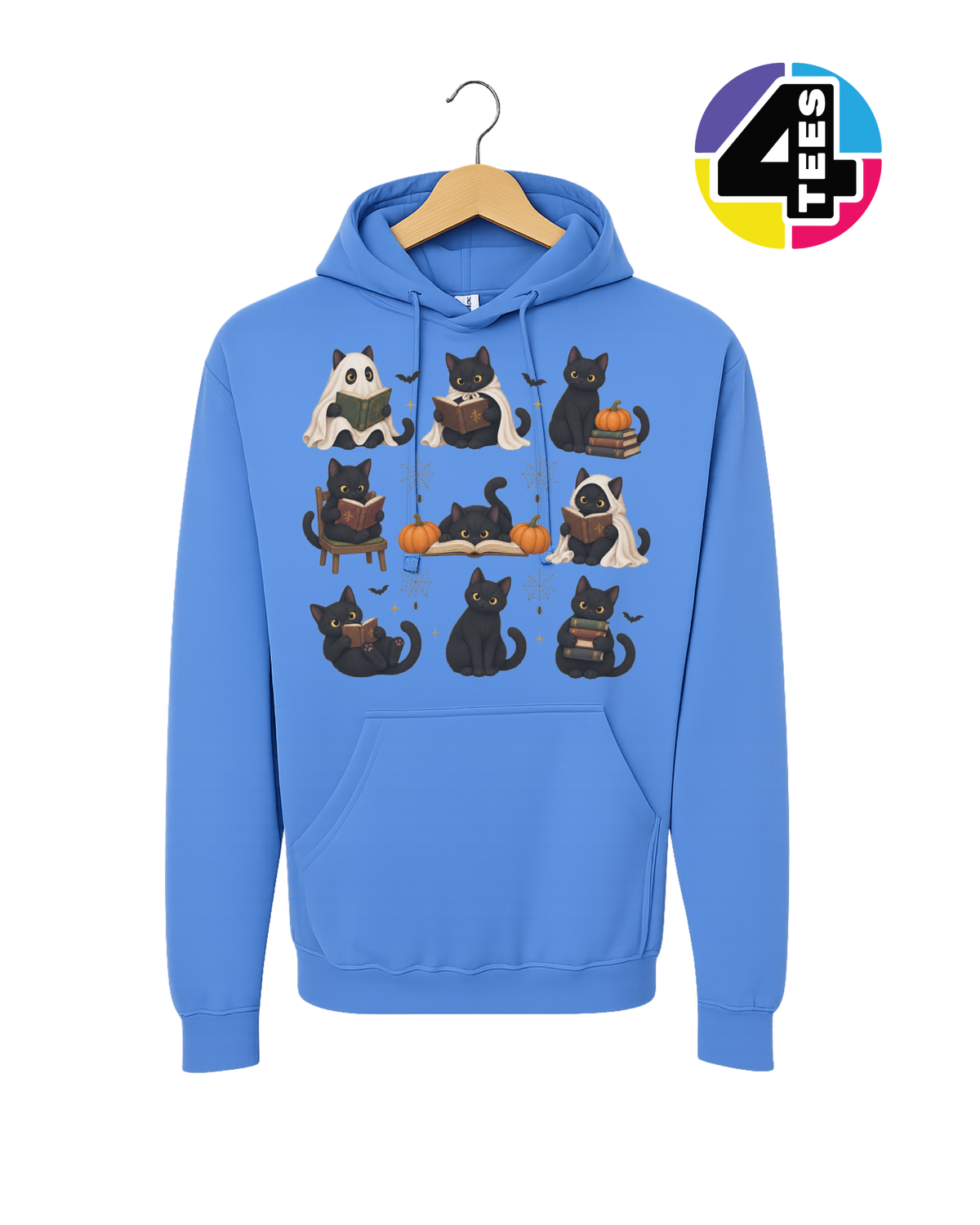 Midnight Meow-gic Book Club Hoodie