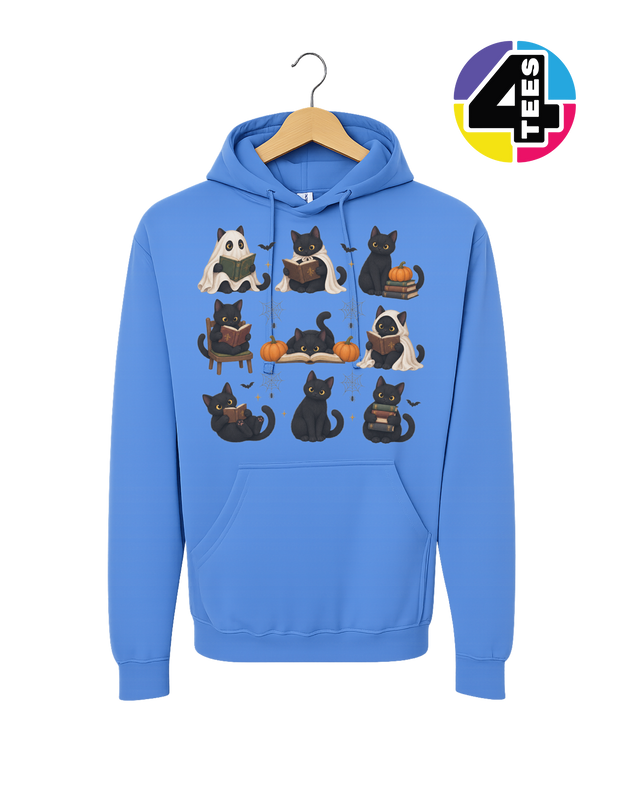Midnight Meow-gic Book Club Hoodie