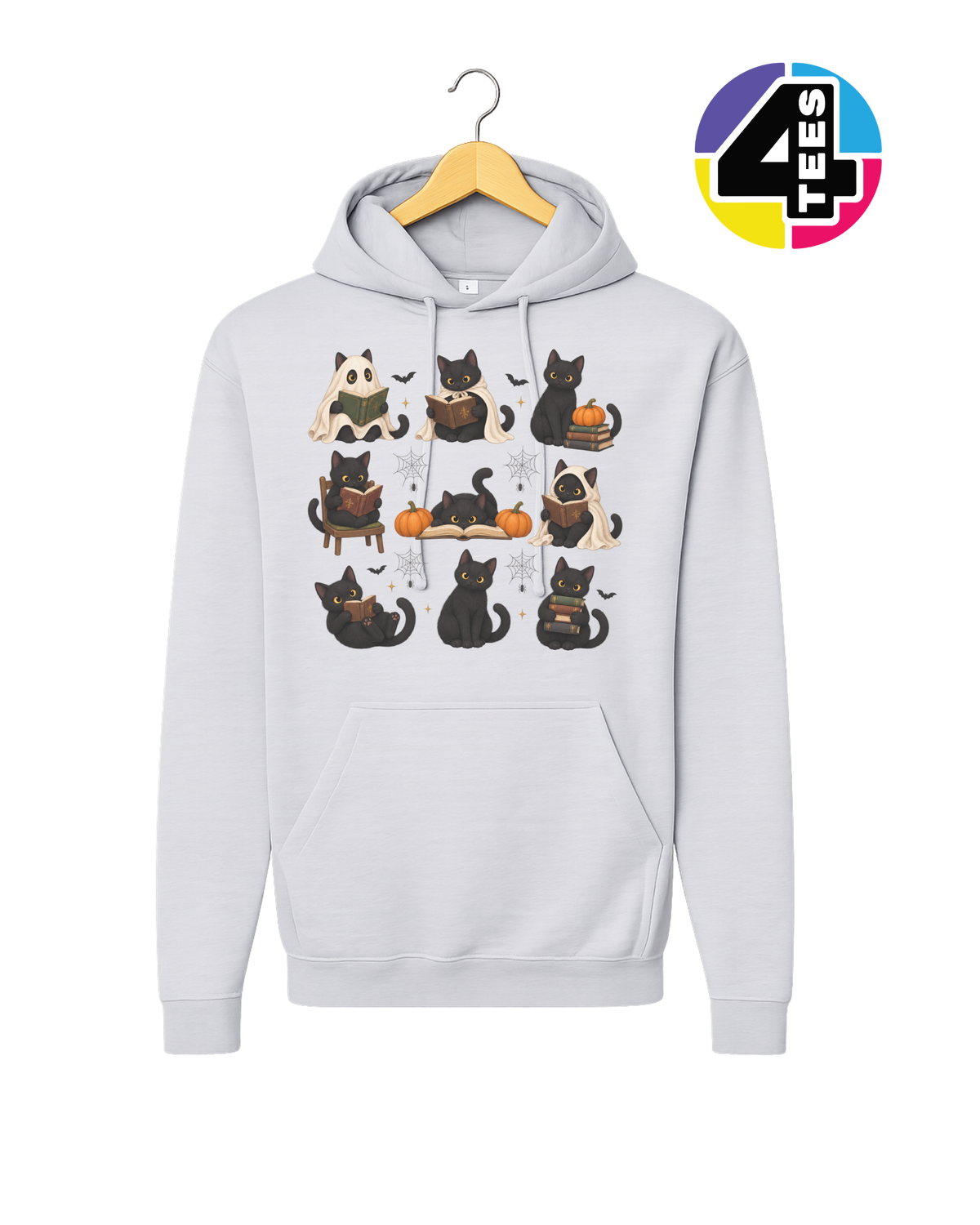 Midnight Meow-gic Book Club Hoodie
