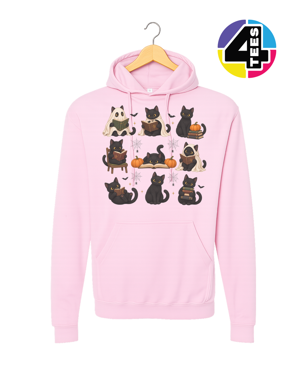 Midnight Meow-gic Book Club Hoodie