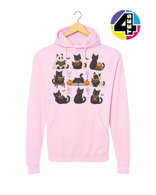 Midnight Meow-gic Book Club Hoodie