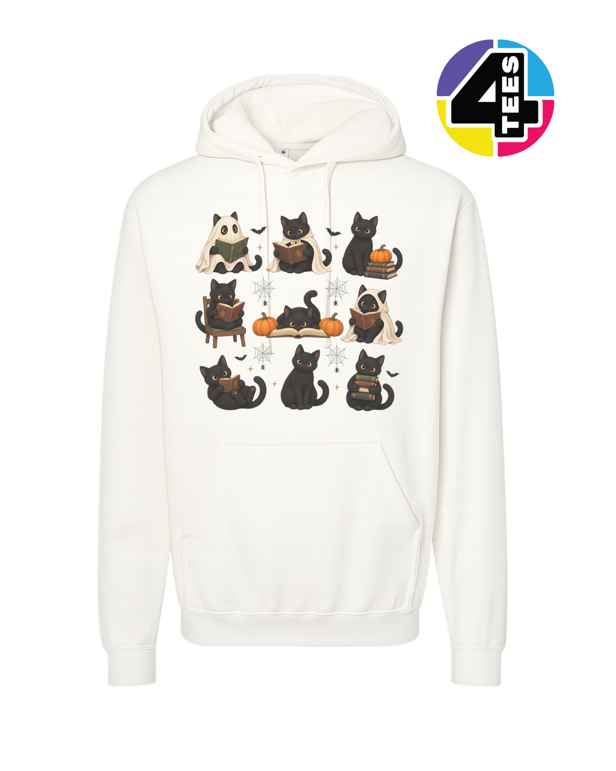 Midnight Meow-gic Book Club Hoodie