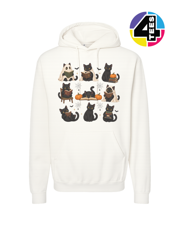 Midnight Meow-gic Book Club Hoodie