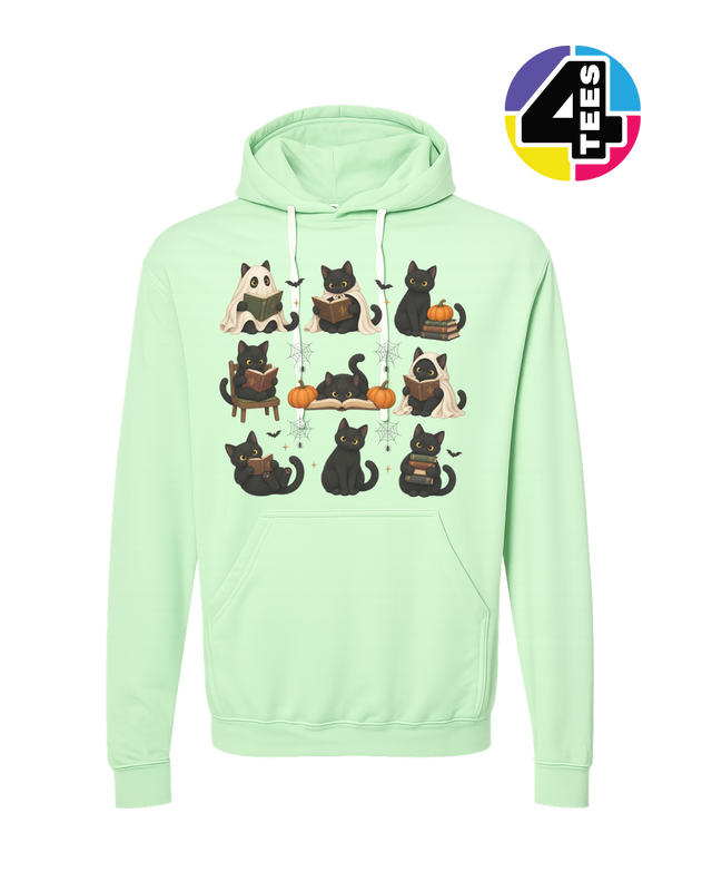 Midnight Meow-gic Book Club Hoodie