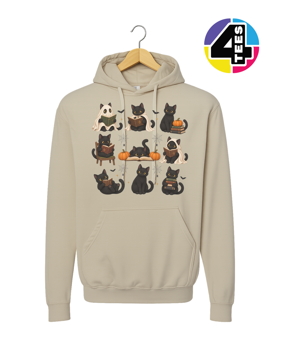 Midnight Meow-gic Book Club Hoodie
