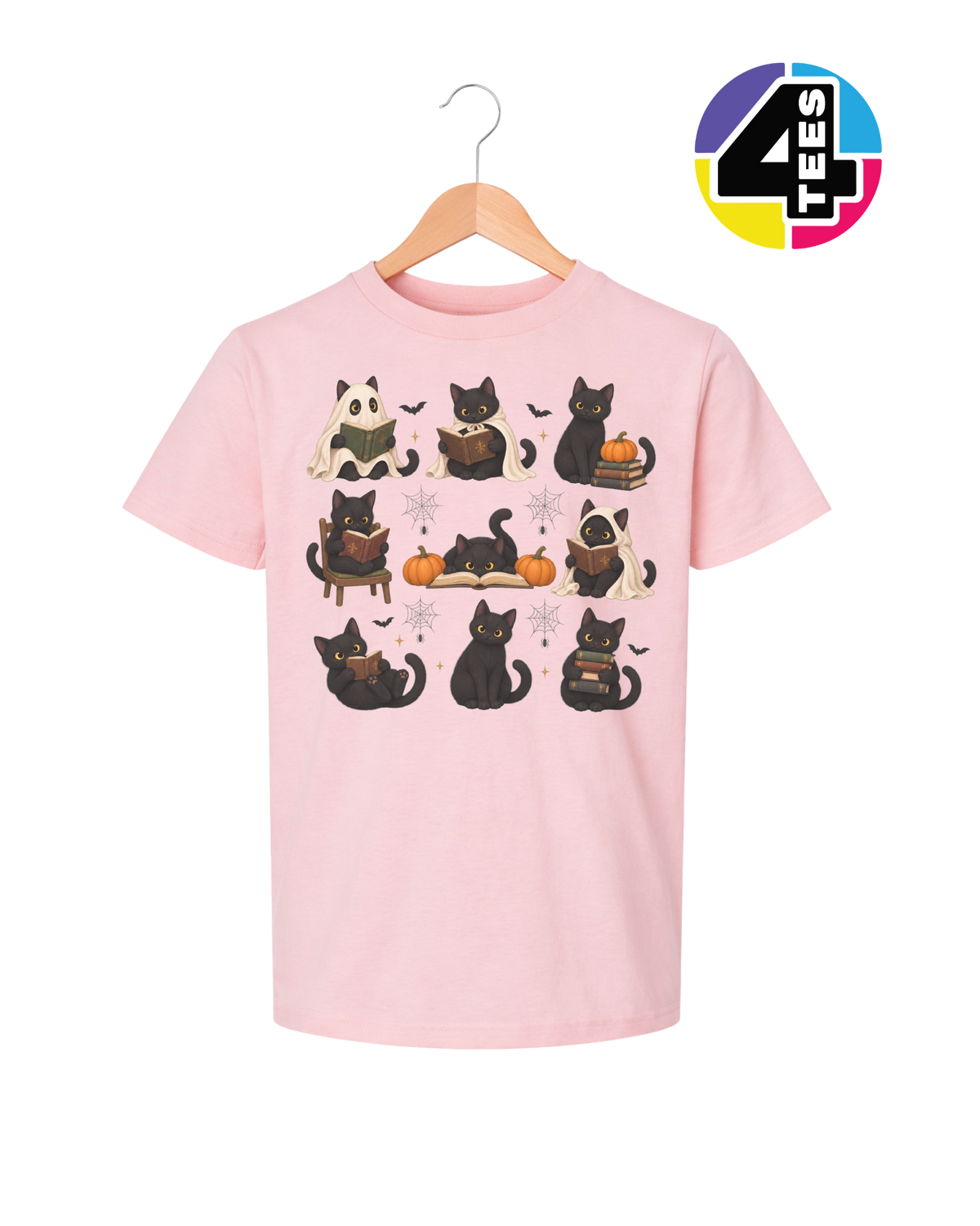 Midnight Meow-gic Book Club Youth Tee