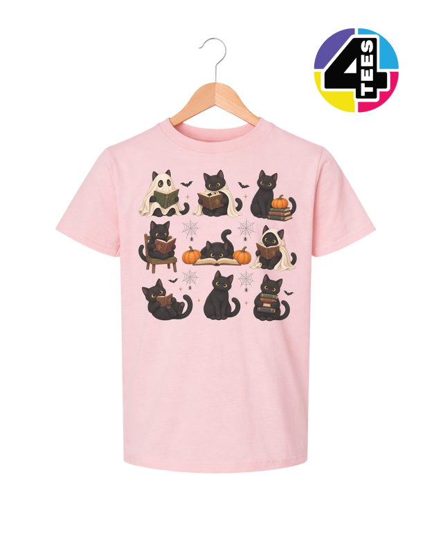 Midnight Meow-gic Book Club Youth Tee