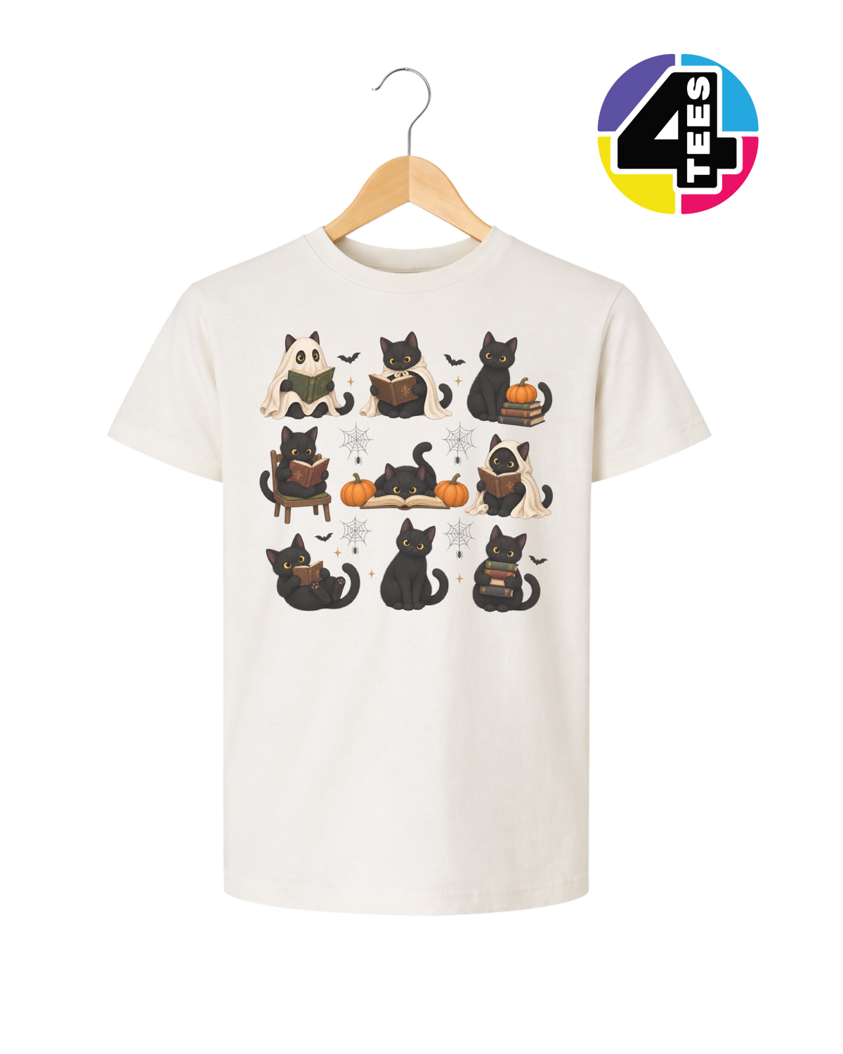 Midnight Meow-gic Book Club Youth Tee