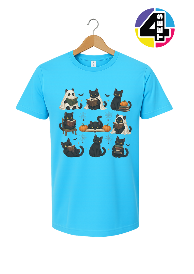 Midnight Meow-gic Book Club Tee