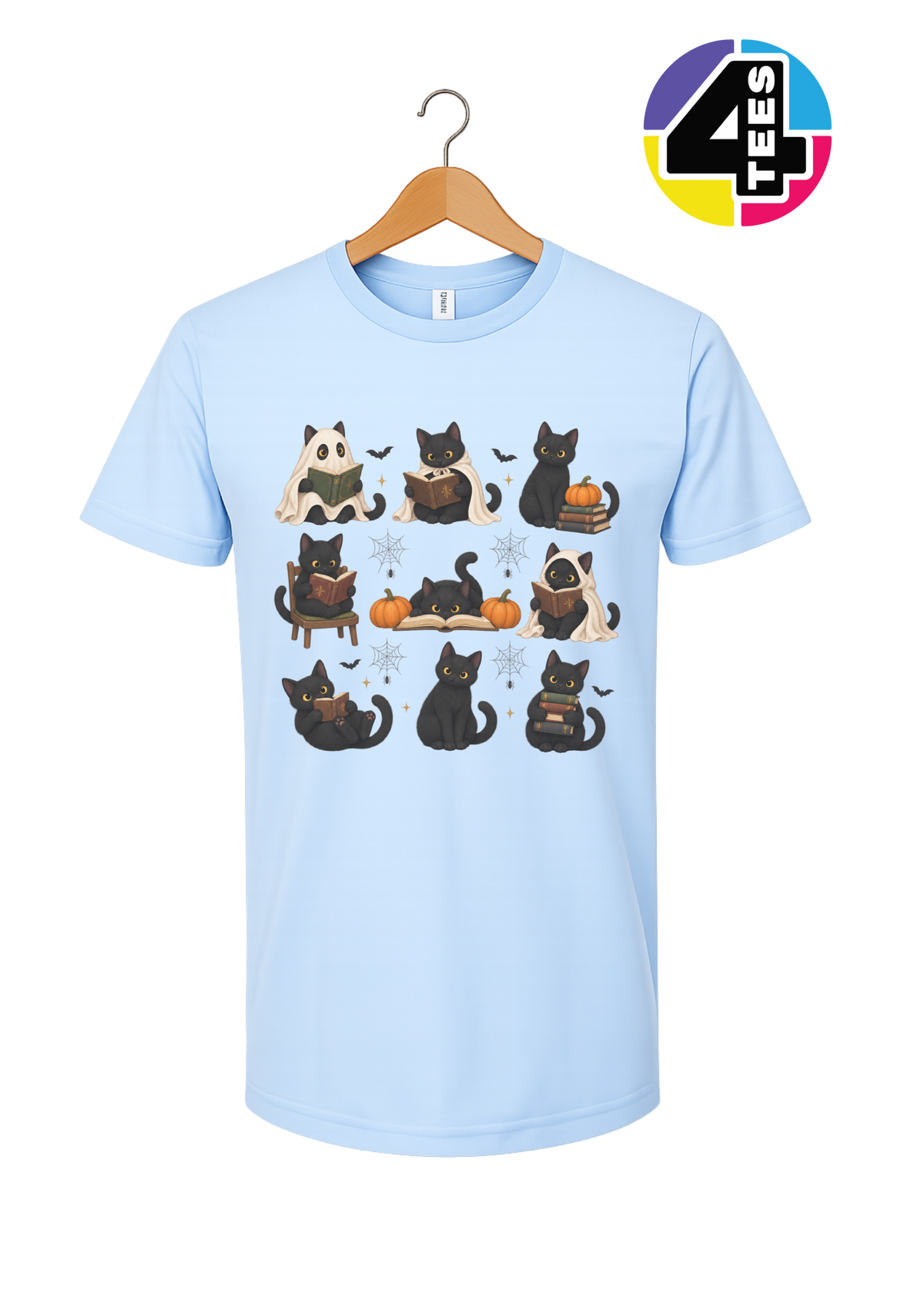 Midnight Meow-gic Book Club Tee