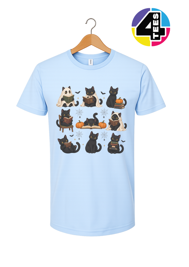Midnight Meow-gic Book Club Tee