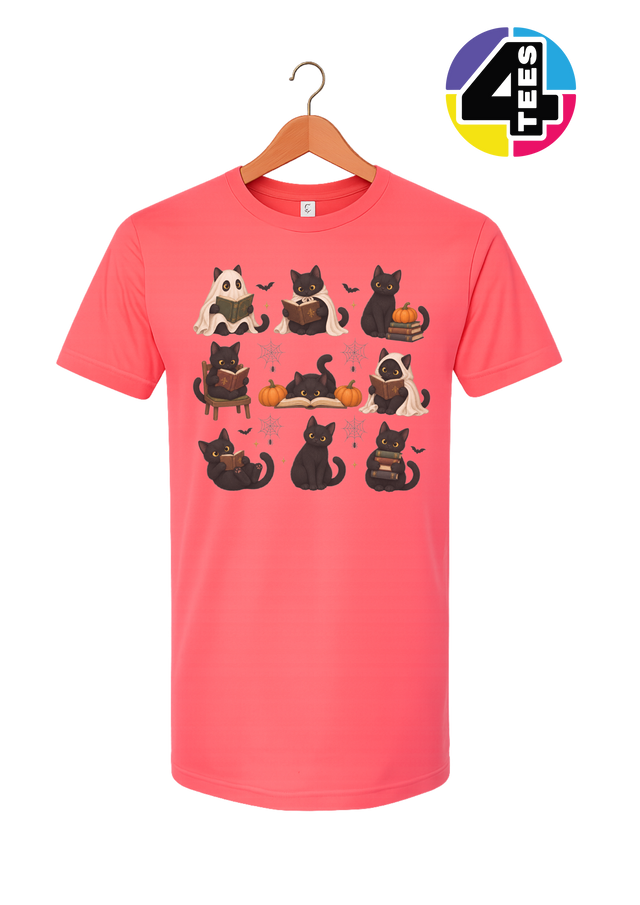 Midnight Meow-gic Book Club Tee