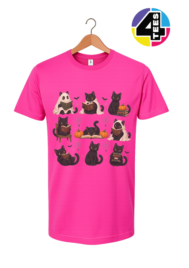 Midnight Meow-gic Book Club Tee