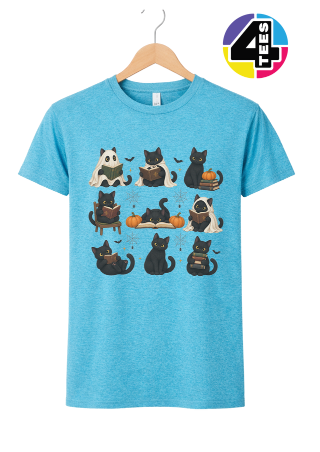 Midnight Meow-gic Book Club Tee