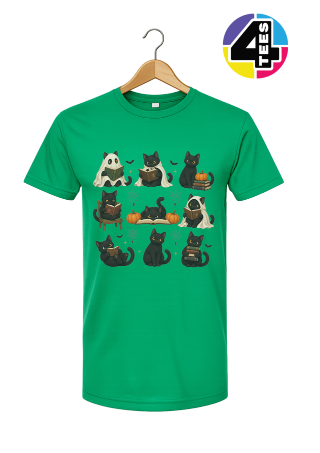 Midnight Meow-gic Book Club Tee