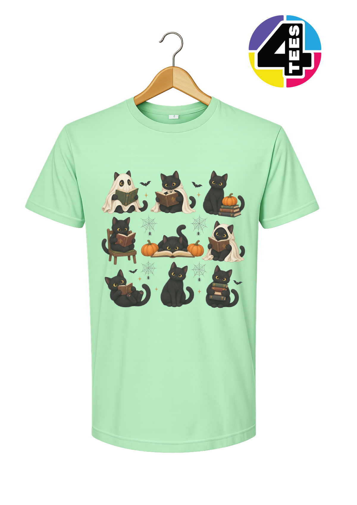 Midnight Meow-gic Book Club Tee