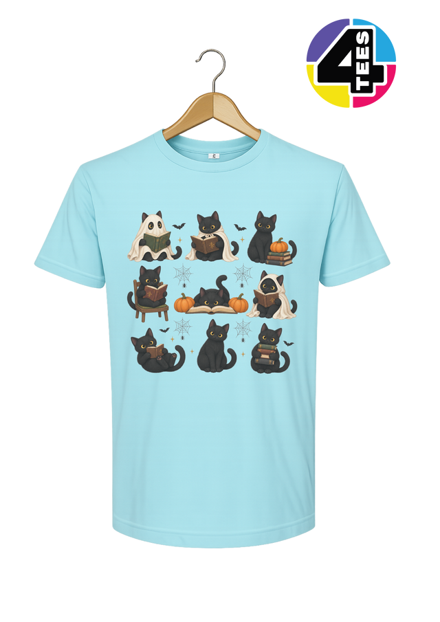 Midnight Meow-gic Book Club Tee