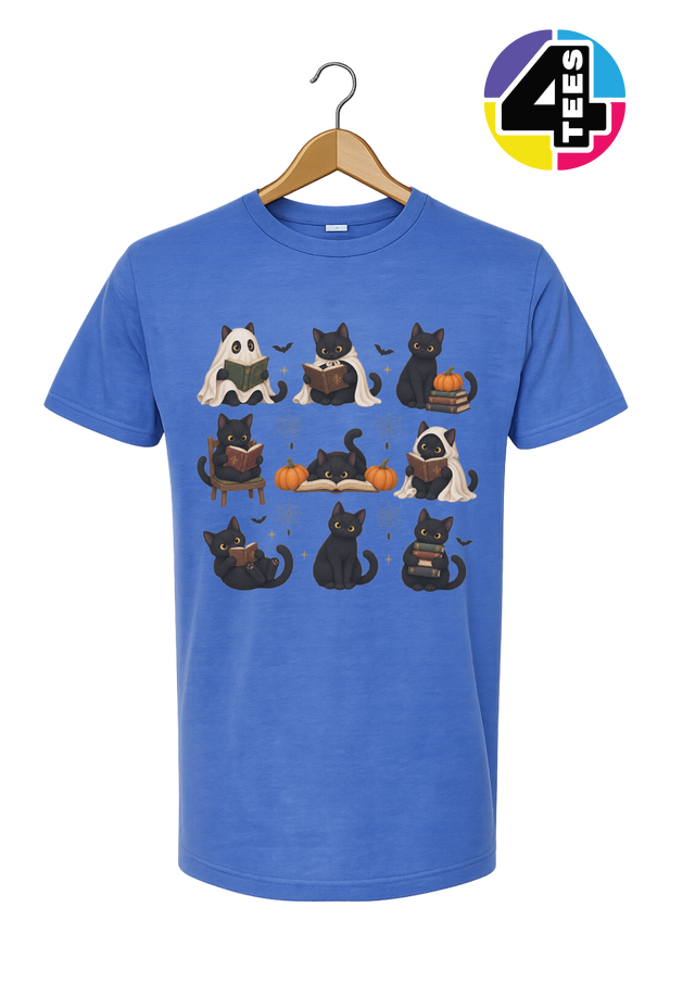 Midnight Meow-gic Book Club Tee