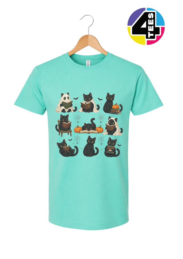 Midnight Meow-gic Book Club Tee
