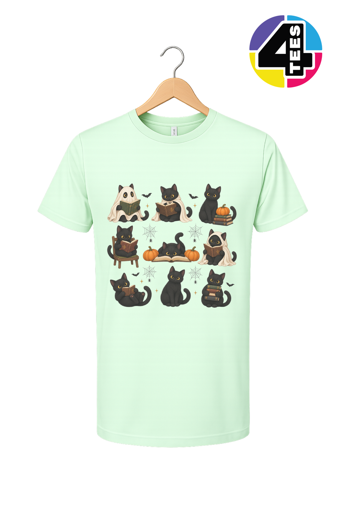 Midnight Meow-gic Book Club Tee