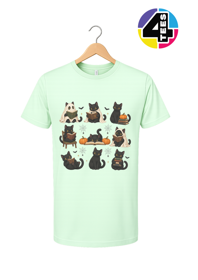 Midnight Meow-gic Book Club Tee