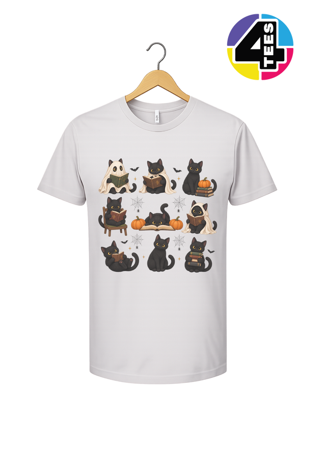 Midnight Meow-gic Book Club Tee