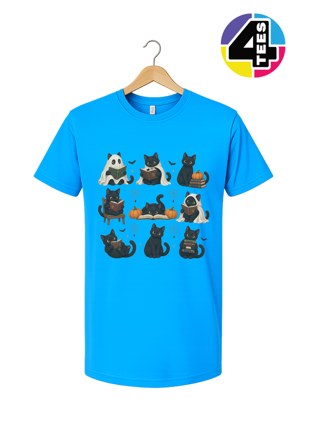 Midnight Meow-gic Book Club Tee