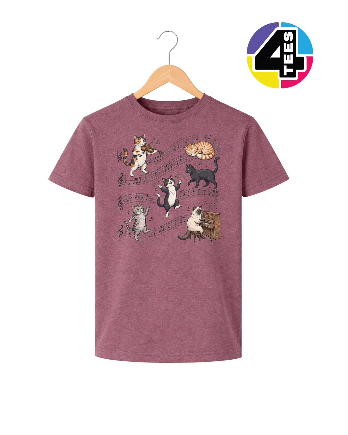 The Feline Symphony Youth Tee