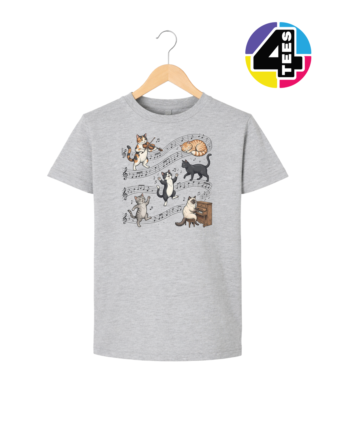 The Feline Symphony Youth Tee