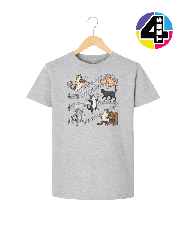 The Feline Symphony Youth Tee