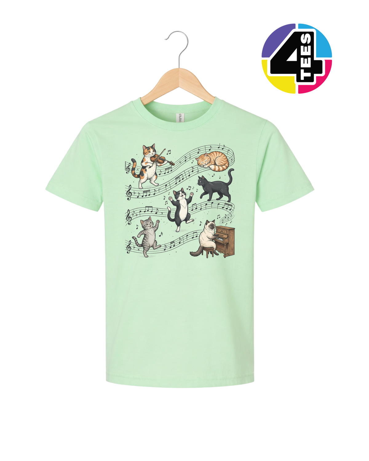 The Feline Symphony Youth Tee