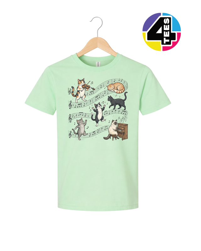 The Feline Symphony Youth Tee