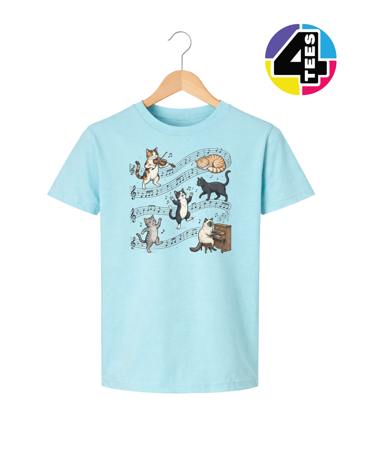 The Feline Symphony Youth Tee