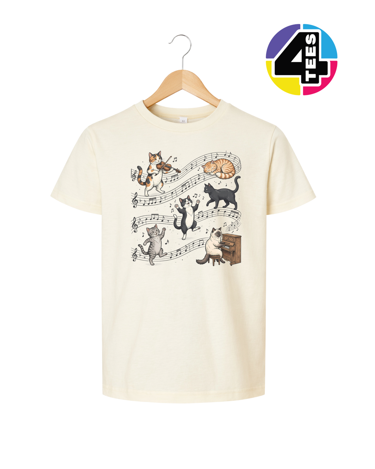 The Feline Symphony Youth Tee