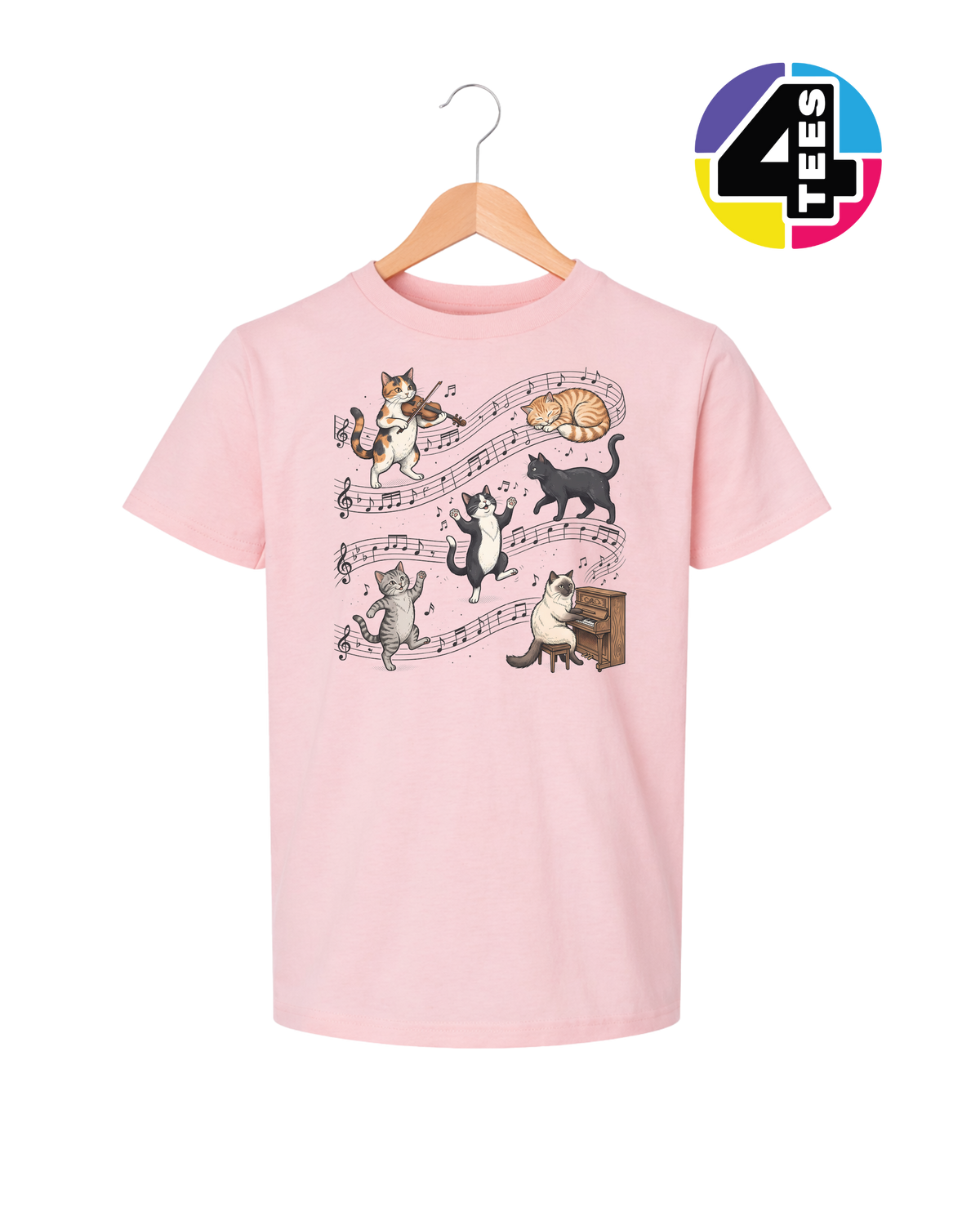 The Feline Symphony Youth Tee