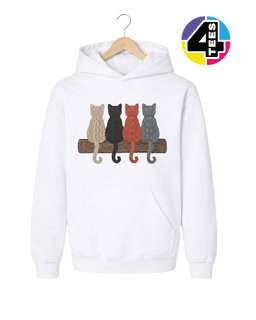 The Cozy Yarn Cat Crew Youth Hoodie