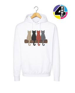 The Cozy Yarn Cat Crew Hoodie