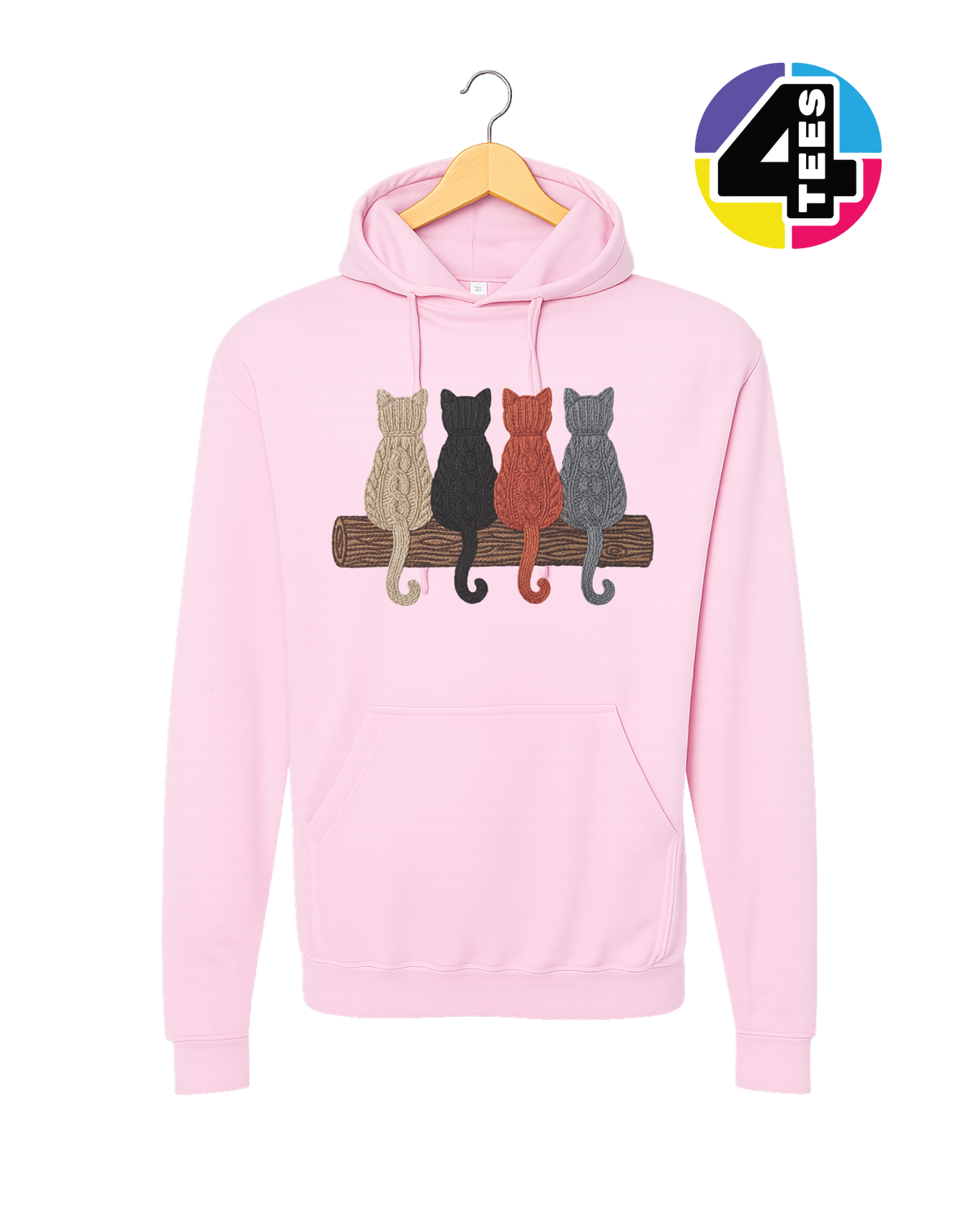 The Cozy Yarn Cat Crew Hoodie