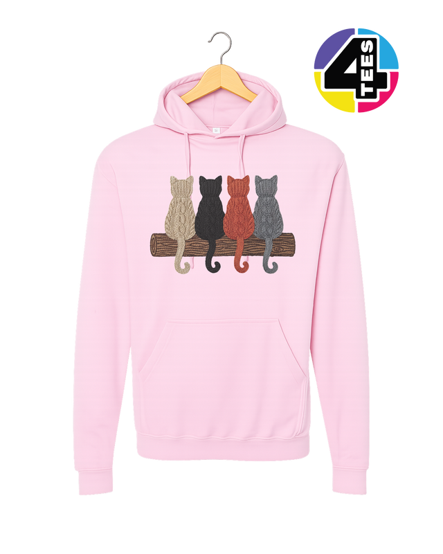 The Cozy Yarn Cat Crew Hoodie