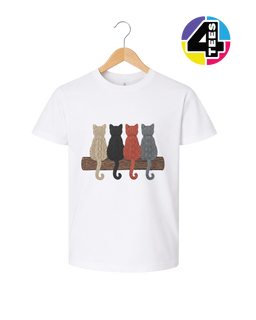 The Cozy Yarn Cat Crew Youth Tee