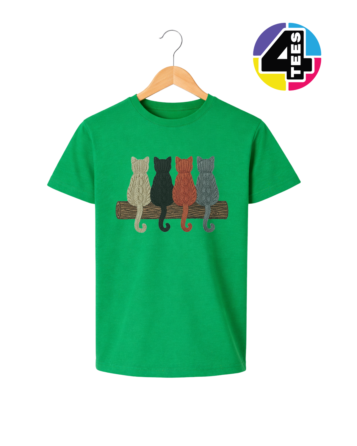 The Cozy Yarn Cat Crew Youth Tee