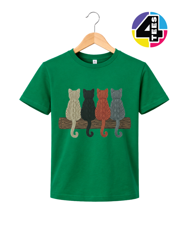 The Cozy Yarn Cat Crew Youth Tee