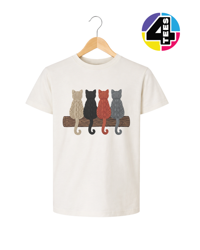 The Cozy Yarn Cat Crew Youth Tee