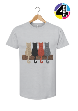 The Cozy Yarn Cat Crew Tee
