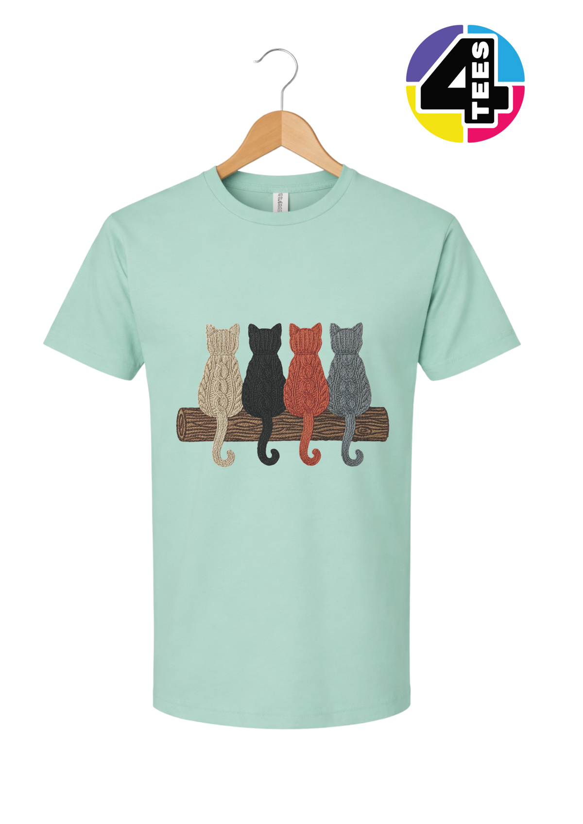 The Cozy Yarn Cat Crew Tee