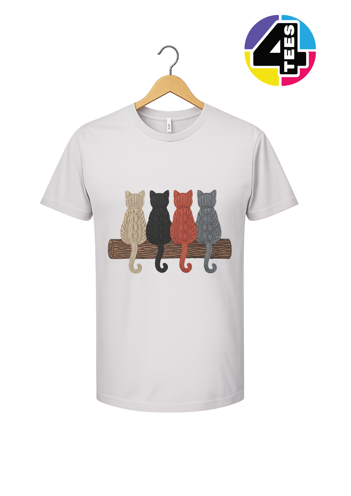 The Cozy Yarn Cat Crew Tee