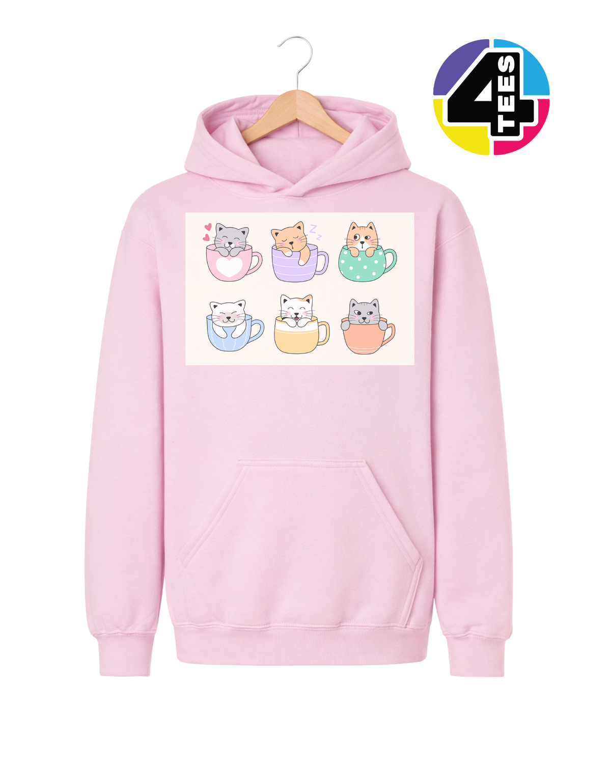 Purrfect Mug Mates Youth Hoodie