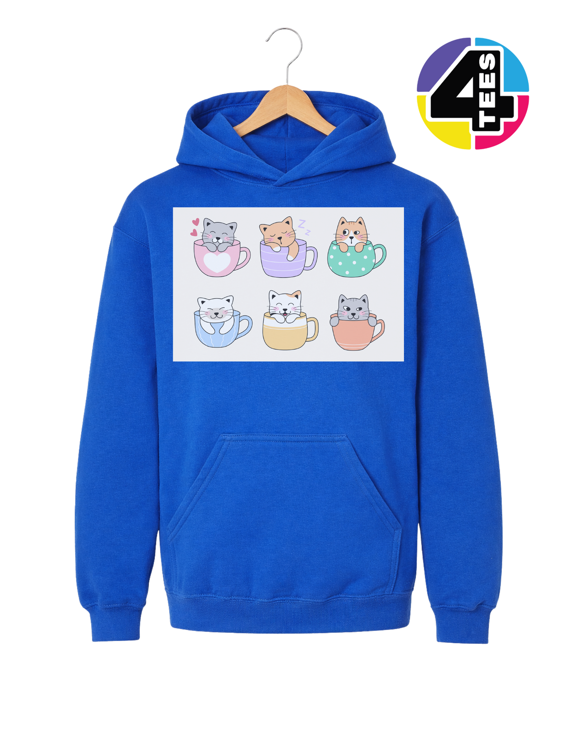 Purrfect Mug Mates Youth Hoodie