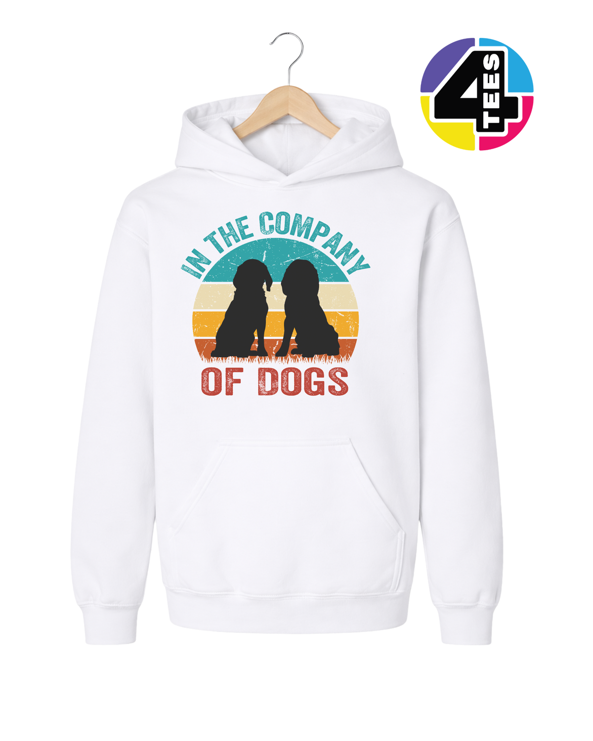 In the Company of Dogs Youth Hoodie