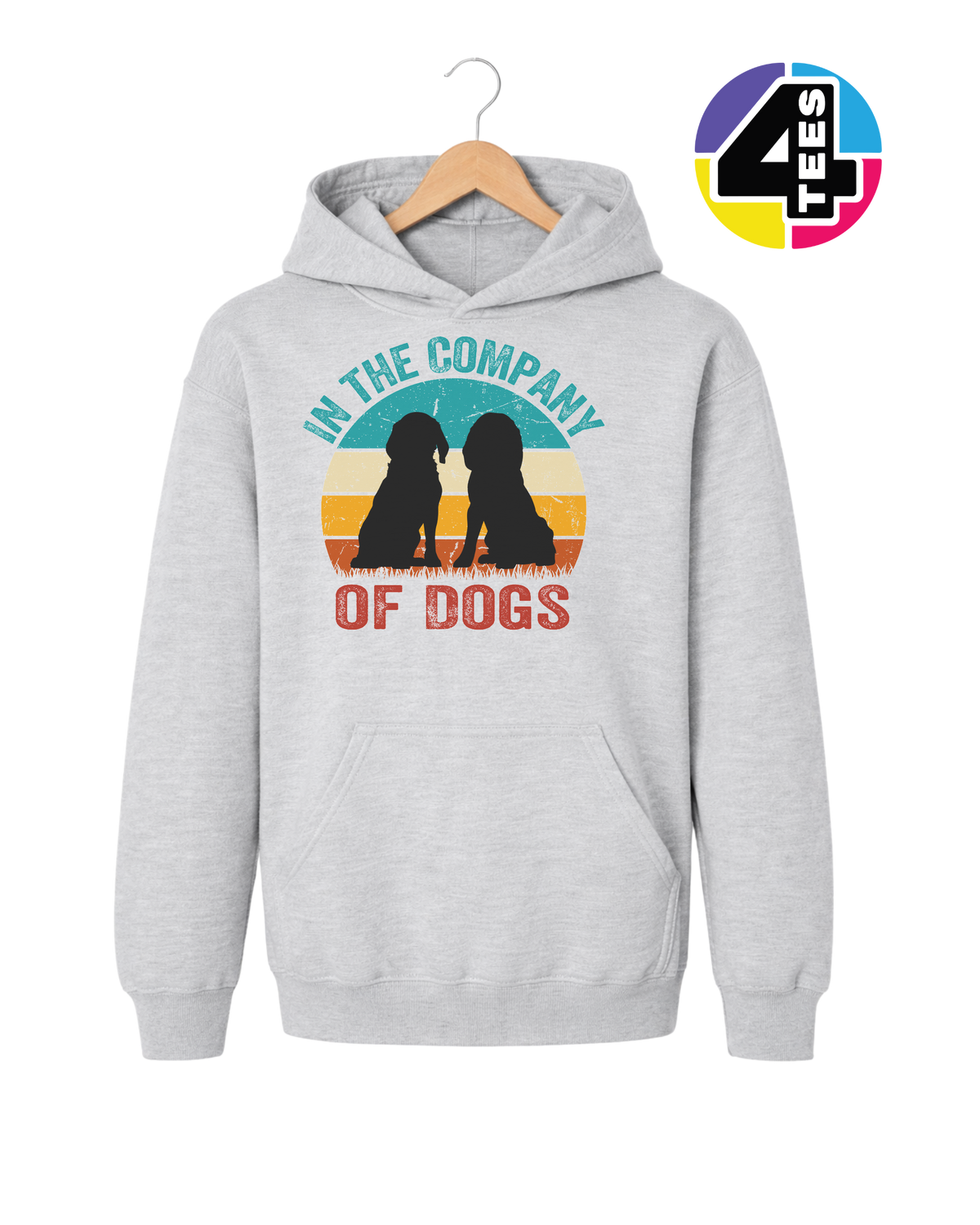 In the Company of Dogs Youth Hoodie